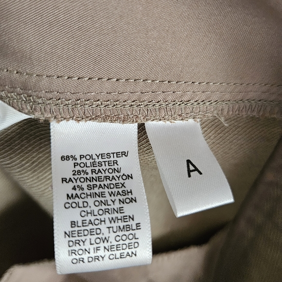 NWOT Talbots tan Heritage trousers slacks pants Womens 10 - Picture 3 of 10